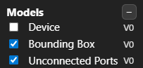Ports toggle