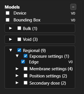Regional toggle