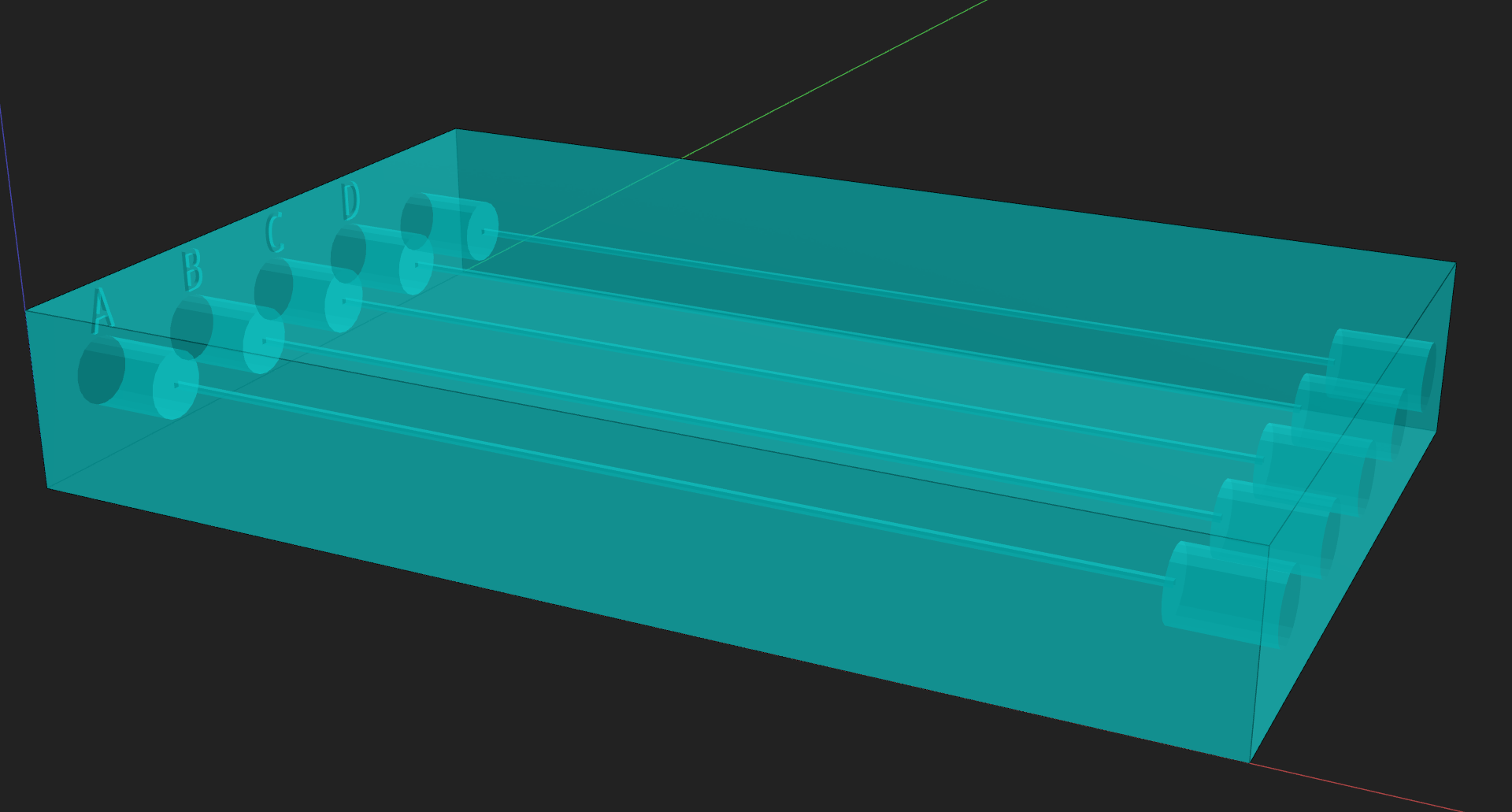 Parametric channel array